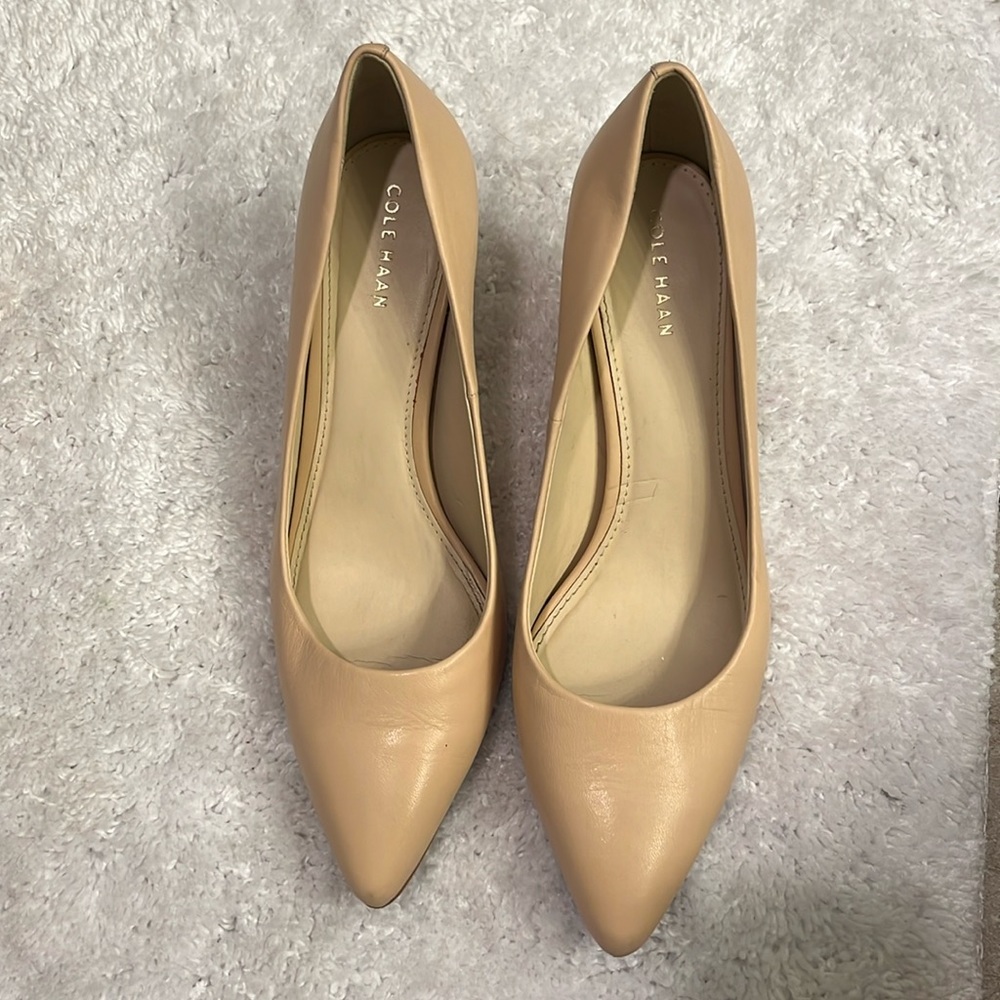 Nude Cole Haan pumps